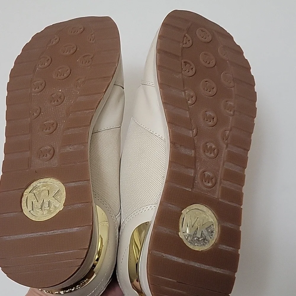 Michael Kors Billie‎ Women's Leopard Print Sneakers 8 EUC